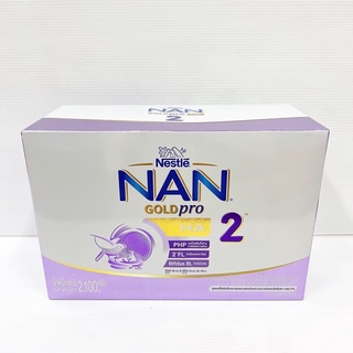 แนน เอชเอ โกลด์ โปร สูตร 2 Nan 2 H.A. Goldpro 2100 กรัม (700 กรัม * 3 กล่อง)