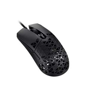 ASUS TUF M4 Air A lightweight wired gaming mouse with 16,000 dpi sensor, six programmable buttons, ultralight Air Shell