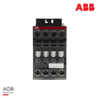 ABB : Contactor Relay - 2NO + 2NC, 6 A Contact Rating, AF Range รหัส NF22E-13 1SBH137001R1322 เอบีบี ACB Official Store