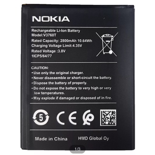ภาพหน้าปกสินค้าแบตเตอรี่ Nokia C2 2020  TA-1024 V3760T แบตNokia C2 แบตมีคุณภาพ ประกัน6เดือน ที่เกี่ยวข้อง