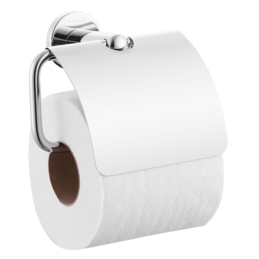 อุปกรณ์ในห้องน้ำ-ที่ใส่กระดาษ-kohler-k-97901t-cp-สีโครม-อุปกรณ์ห้องน้ำ-ห้องน้ำ-toilet-roll-holder-with-lid-kohler-k-9790
