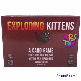 บอร์ดเกมจีน Exploding Kitten แมวระเบิด ราคาประหยัด งานดีกว่าเดิม