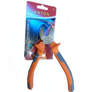 ANTON คีมปากตัด แอนตัน ขนาด 8 นิ้ว รุ่น AT-0004 / ANTON - 8-Inch Diagonal Cutting Pliers - Model Number AT-0004