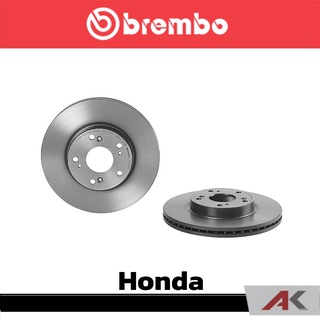 จานเบรก Brembo HONDA Civic FD 2.0, FB, FC FK ปี 2016, Accord hybrid ปี 2014 หน้า รหัสสินค้า 09 A455 11 (ราคาต่อ 1 ข้าง)