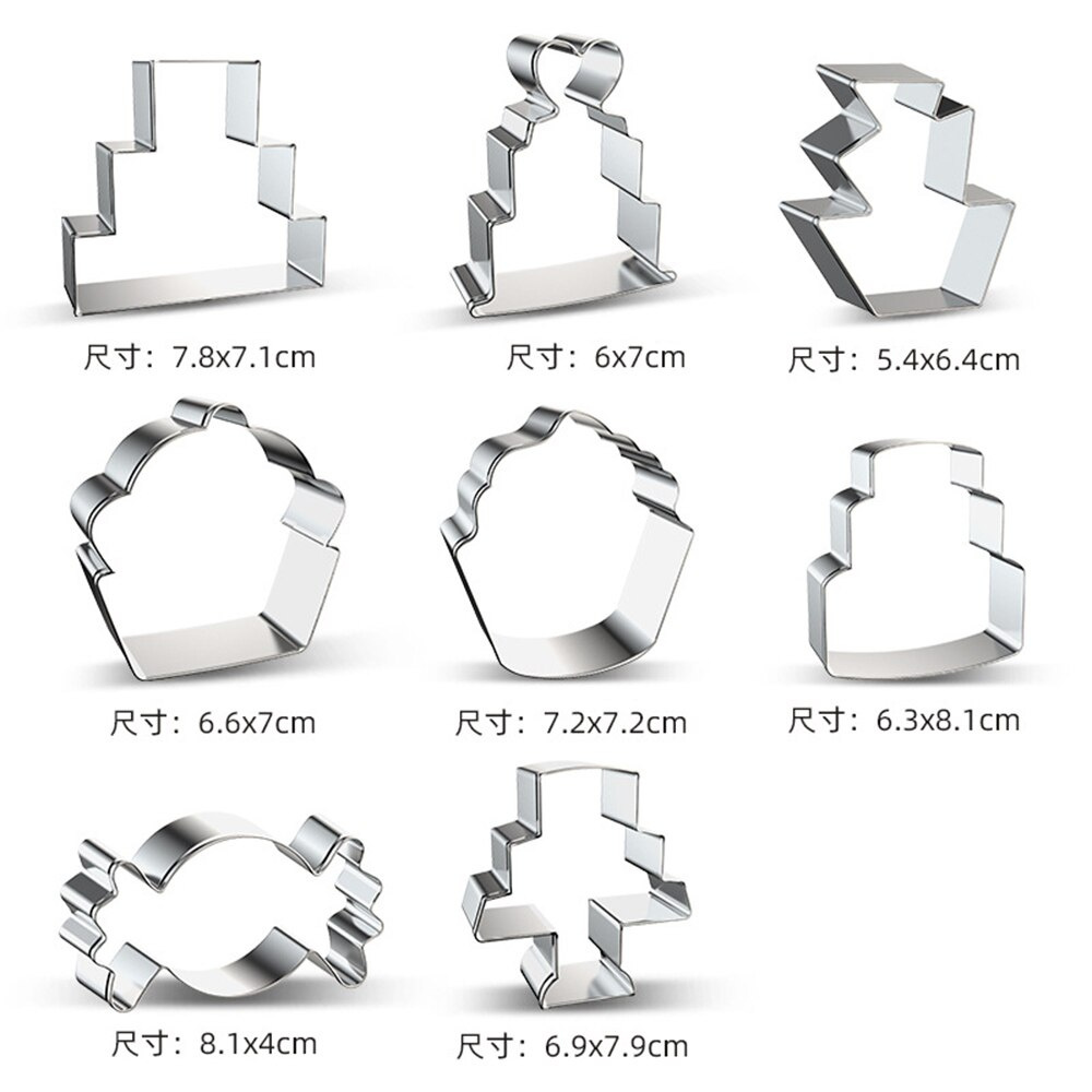 แม่พิมพ์ตัดเค้กคุกกี้บิสกิตขนมเค้กผลไม้-diy