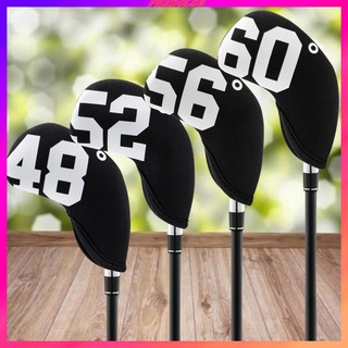 ภาพขนาดย่อของภาพหน้าปกสินค้า4pcs Golf Iron Headcover Protector Head Cover with Degree Travel Wrap Guard จากร้าน predolo2.th บน Shopee ภาพที่ 6