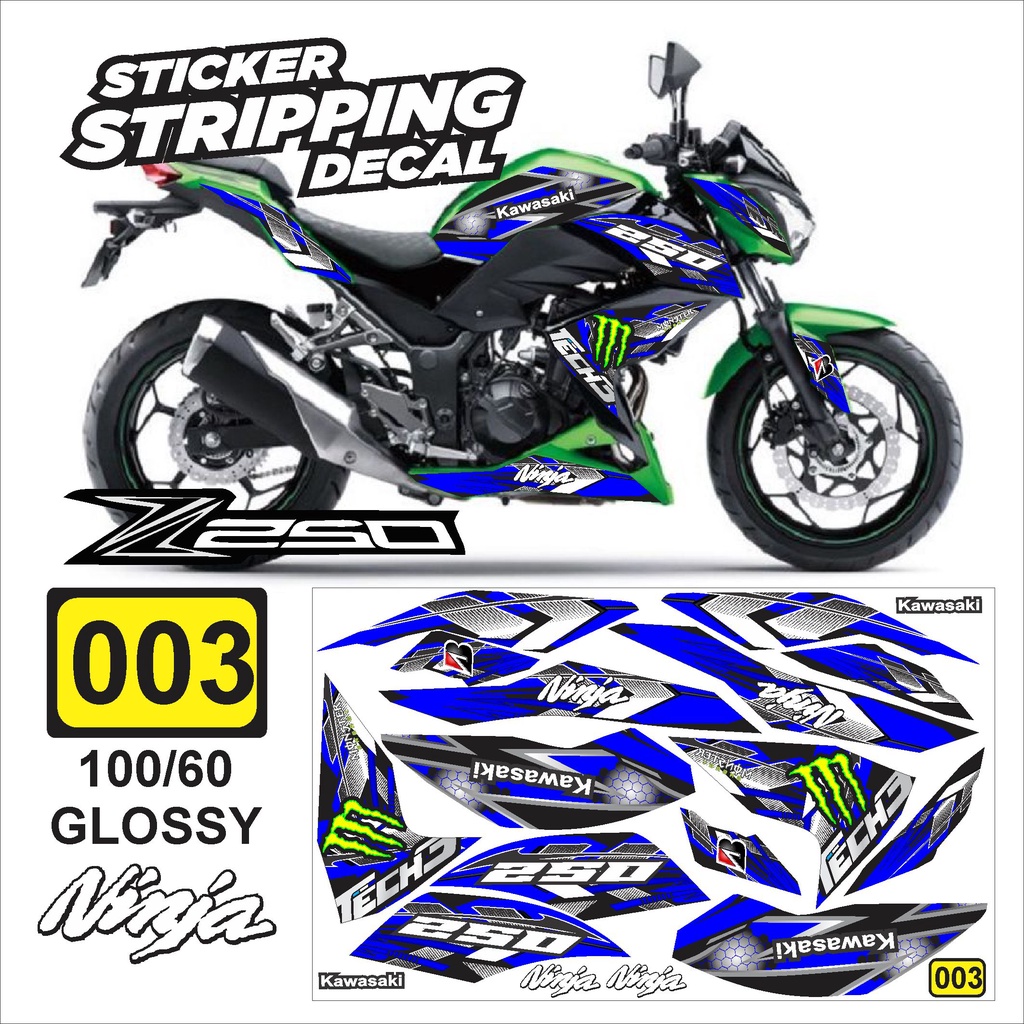 สติกเกอร์รูปลอก-ลาย-kawasaki-ninja-z-250-2013-semifullbody-glossy-ปลอดภัย