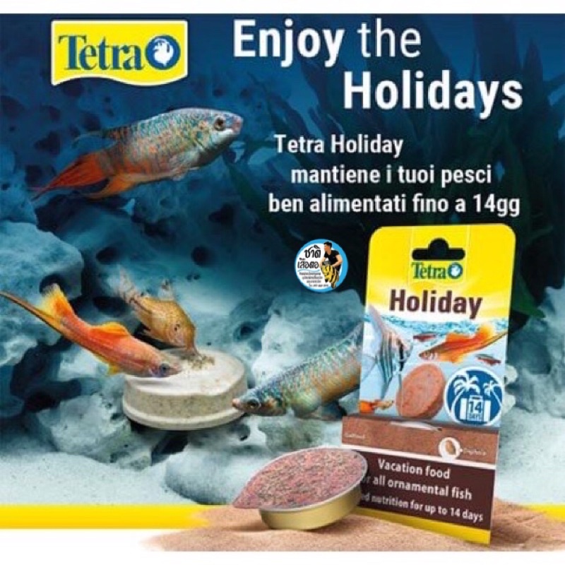 tetra-holiday-ขนาด-30-กรัม-อาหารวันหยุด-สำหรับปลาสวยงาม-ใช้กรณีไม่อยู่บ้าน-หมดกังวลเรื่องปลาอดอาหาร