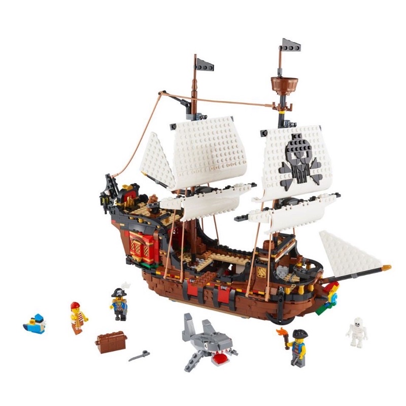 lego-creator-3-in-1-pirate-ship-31109-เลโก้ใหม่-ของแท้-กล่องสวย-พร้อมส่ง