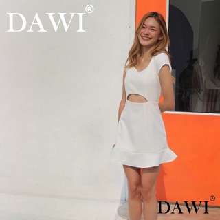 concave dress เดรส แฟชั่น โชว์หน้าท้อง  แบรนด์ DAWI