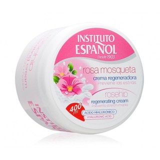 ❤️ไม่แท้คืนเงิน❤️ Instituto Espanol Rosehip Regenerating Face and Body Cream 400ml.ครีมบำรุงผิวช่วยป้องกันและลดริ้วรอย