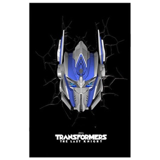 โคมไฟทรานส์ฟอร์มเมอร์ส Transformers 4 3D Light FX Optimus Prime Face Wall Light