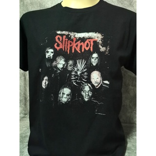 เสื้อยืดโอเวอร์ไซส์เสื้อวงนำเข้า Slipknot Nu Metal Deftones Limp Bizkit Korn Papa Roach System Of A Down Pod 311 Style V