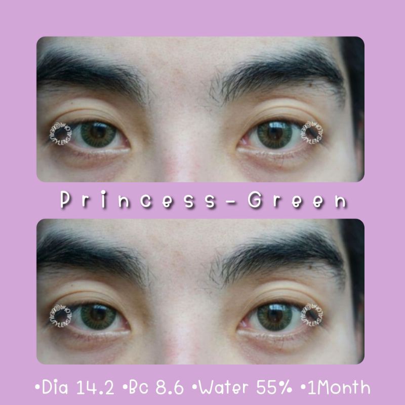 princess-green-14-2-รายเดือน-มีสายตา-300