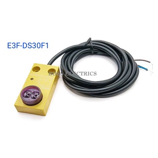 E3F-DS30F1 อินฟราเรดเซ็นเซอร์  Photoelectrics Switch NPN NO ระยะจับ 30CM.