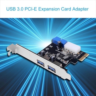 ภาพหน้าปกสินค้าใหม่ Usb 3 . 0 Pci - E พร้อมการ์ดขยายด้านหน้า V 212 Internal 19 Pin Header External 2 พอร์ต Pcie Card 4 Pin Ide เชื่อมต่อพาวเวอร์ ซึ่งคุณอาจชอบสินค้านี้