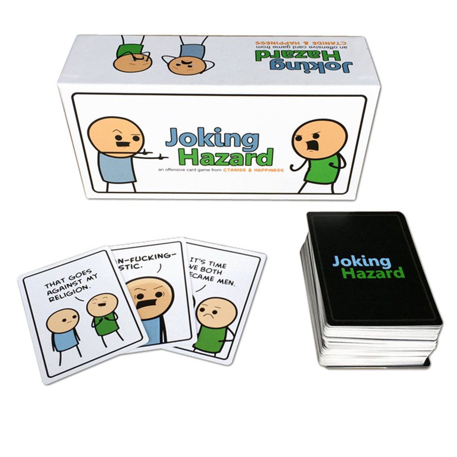 Joking Card Games Entertainment Offensive Card Game 360 Panel Cards Fun