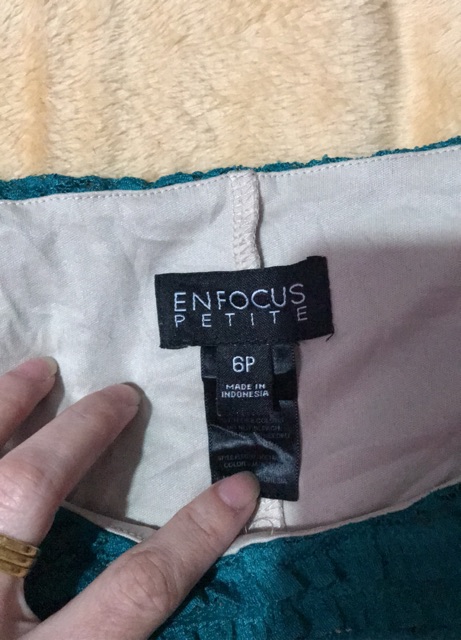 ส่งฟรีfloral-dress-แบรนด์enfocus-แท้100