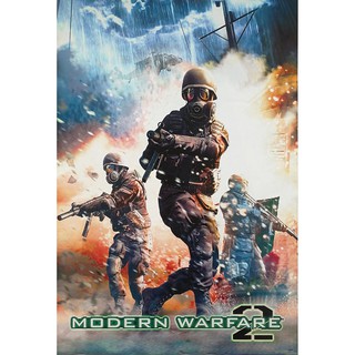 โปสเตอร์ เกม Call of Duty Modern Warfare 2 (2014) POSTER 24”x35” Inch War Games Series First-Person Shooter