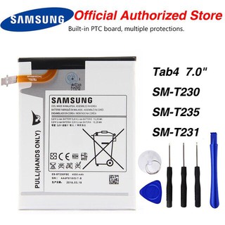 แบตเตอรี่ SAMSUNG Galaxy Tab 4 7.0 Nook SM-T230 SM-T231 EB-BT230FBE EB-BT230FBU SM-T235 4000mAh