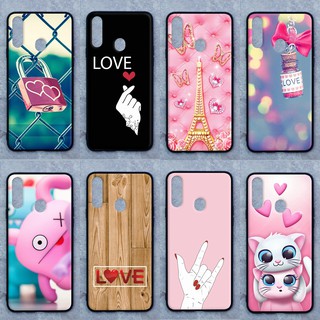 เคส Samsung A20s ลายอินเลิฟ ขอบนิ่มหลังแข็ง เคส ถือ เคส Caseเคส TPU ขอบนิ่มหลังแข็ง ไม่ขูดตัวเครื่อง ไม่กัดขอบช่วยปกป้อง