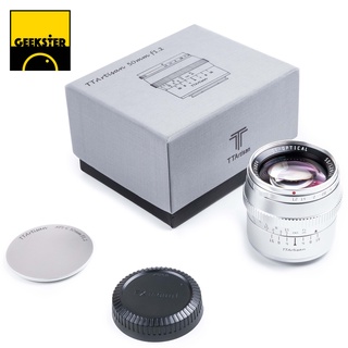 ภาพขนาดย่อของภาพหน้าปกสินค้าTTArtisan 50mm f1.2 APSC ( เลนส์ละลาย 50 mm 1.2 APSC Mirrorless Camera Lens สำหรับ FX / M43 / E / EOS M / Z ) จากร้าน geekster บน Shopee ภาพที่ 5