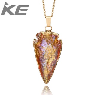Jewelry Natural stone drop pendant necklace for girls for women low price