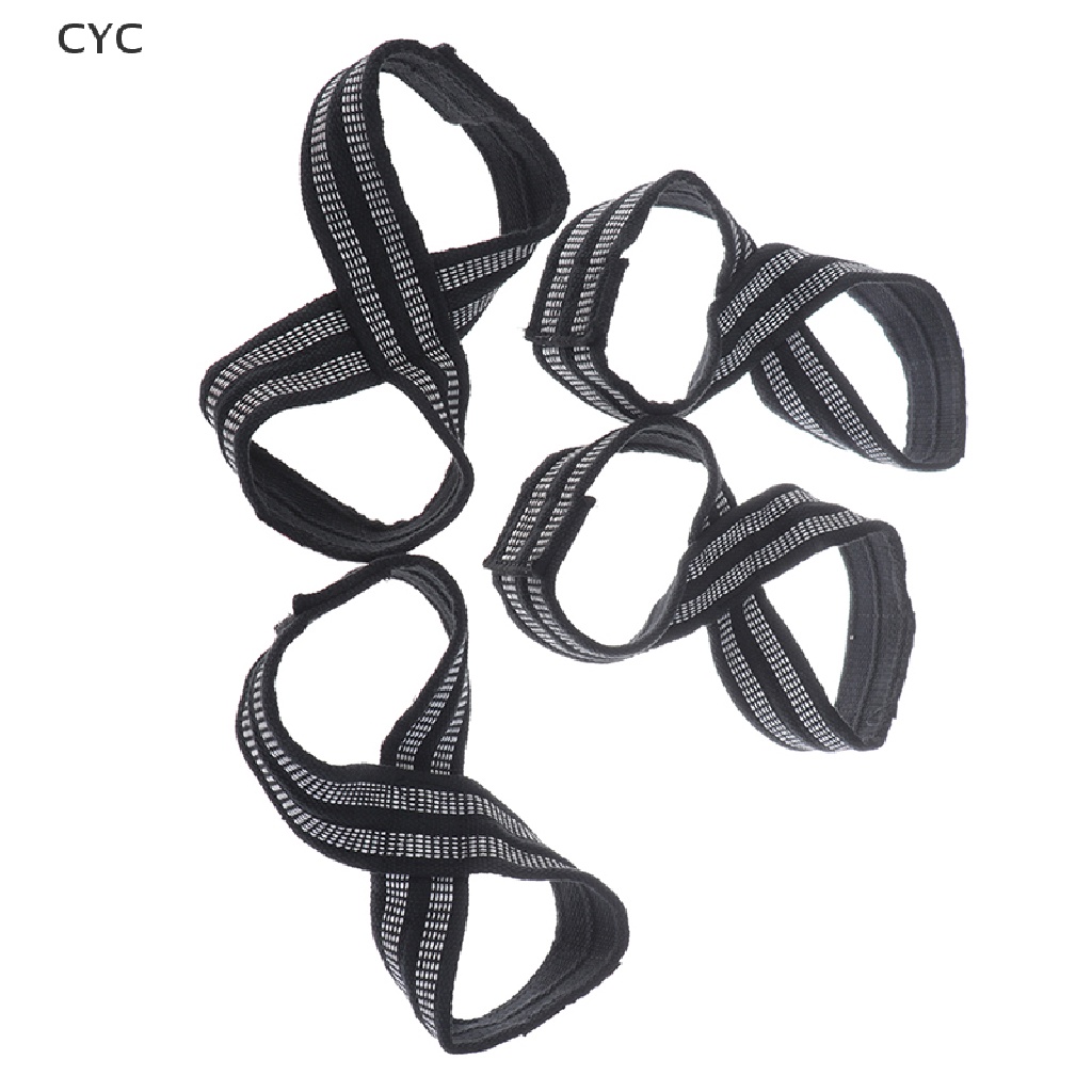 cyc-1pair-figure-8-straps-for-deadlift-weight-lifting-shrugs-heavy-duty-grip-band-cy