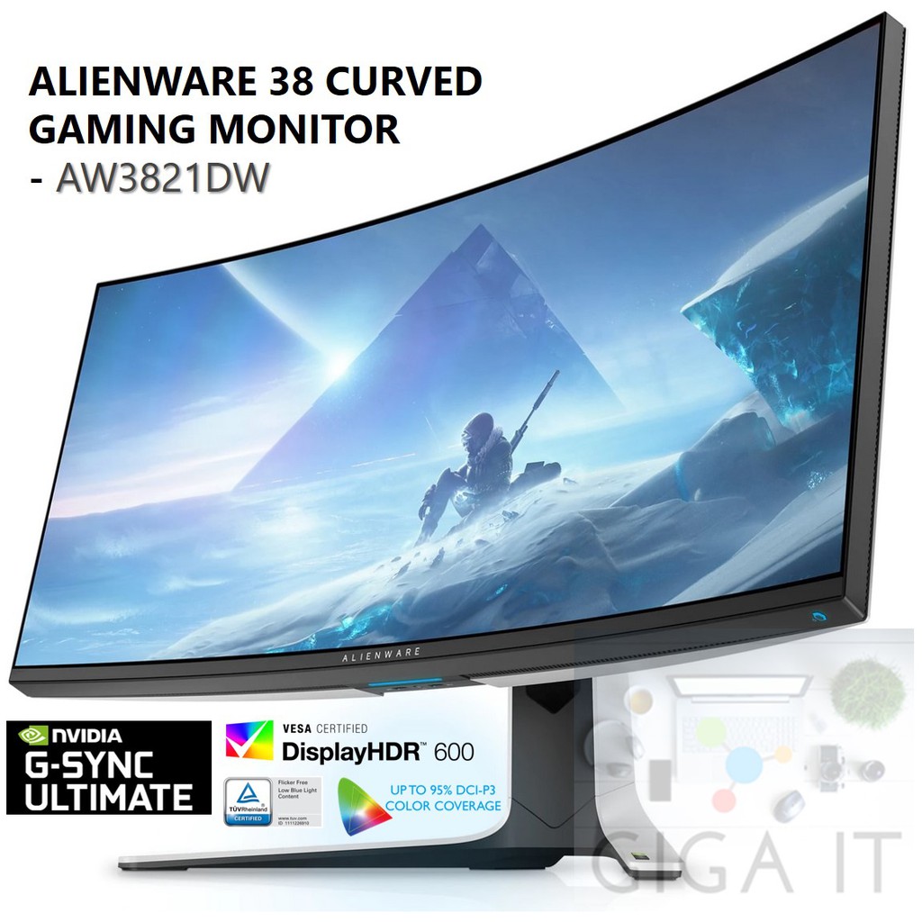 Monitor Dell Curved Gaming Monitor G Sync DELL Alienware AW3821DW