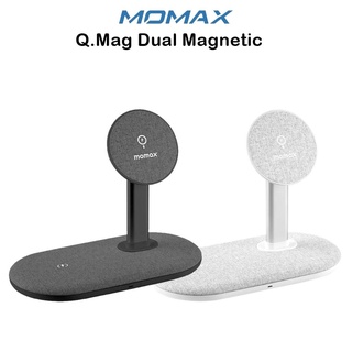 Momax Q.Mag Dual Magnetic แท่นชาร์จไร้สายเกรดพรีเมี่ยม สำหรับ iPhone12-13Series (ของแท้100%)