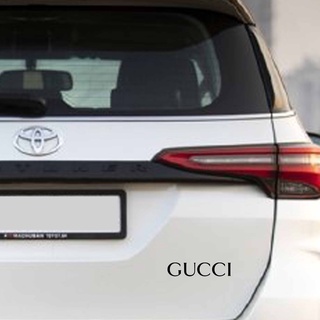 GUCCI 1 สติ๊กเกอร์ 3M ลอกออกไม่มีคราบกาว  Removable 3M sticker, สติ๊กเกอร์ติด รถยนต์ มอเตอร์ไซ