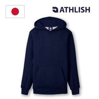 ATHLSIH Loose Fit Hoodie, Pull Over Type, Large Hood Type [Japanese school uniform Band]