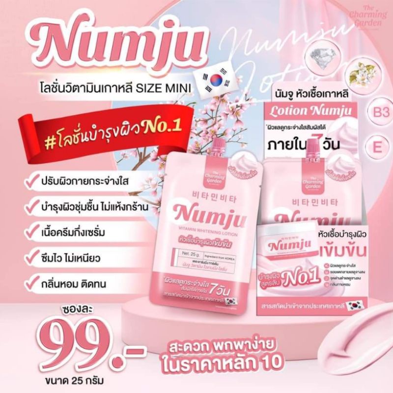 numju-นัมจูโลชั่น-หัวเชื้อวิตามินนำเข้าจากเกาหลี-25g