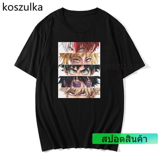 เสื้อยืดพิมพ์ลาย My Hero Academia Manga Deku สไตล์ฮาราจูกุสําหรับผู้ชาย