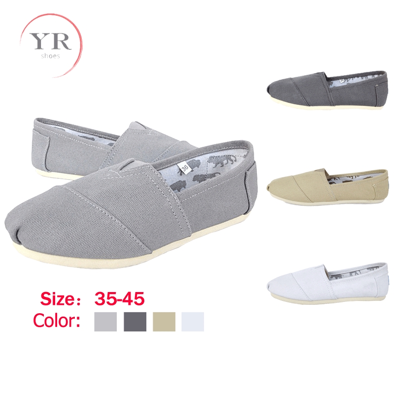 ภาพหน้าปกสินค้าTom Thomas รองเท้าผ้าใบลำลอง สีพื้น สำหรับทุกเพศ จากร้าน yrshoes.th บน Shopee