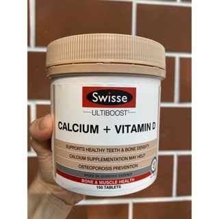 ภาพหน้าปกสินค้าของแท้ 100% Swisse Calcium+VitaminD ที่เกี่ยวข้อง