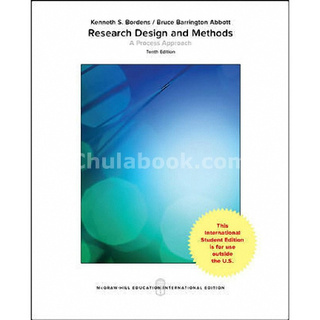 RESEARCH DESIGN AND METHODS: A PROCESS APPROACH (COLLEGE IE OVERRUNS) (ISE)