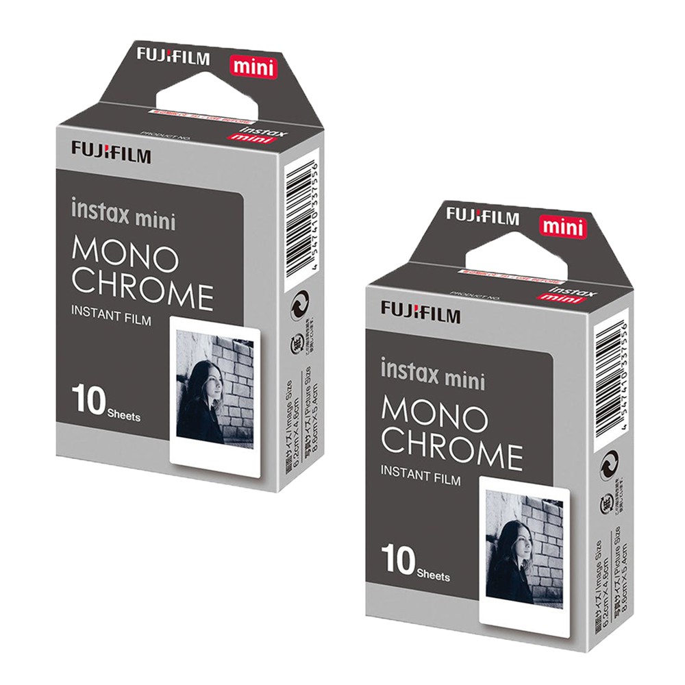 ภาพหน้าปกสินค้าFujifilm Fuji Mini 20 Monochrome Mono Film Photos For Instax 7s 8 9 11 40 70 90 Liplay Camera SP-2 LINK จากร้าน misuta.th บน Shopee