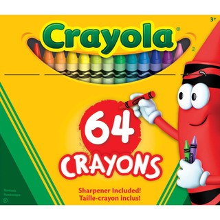 สินค้า Crayola สีเทียนไร้สารพิษ 64แท่ง