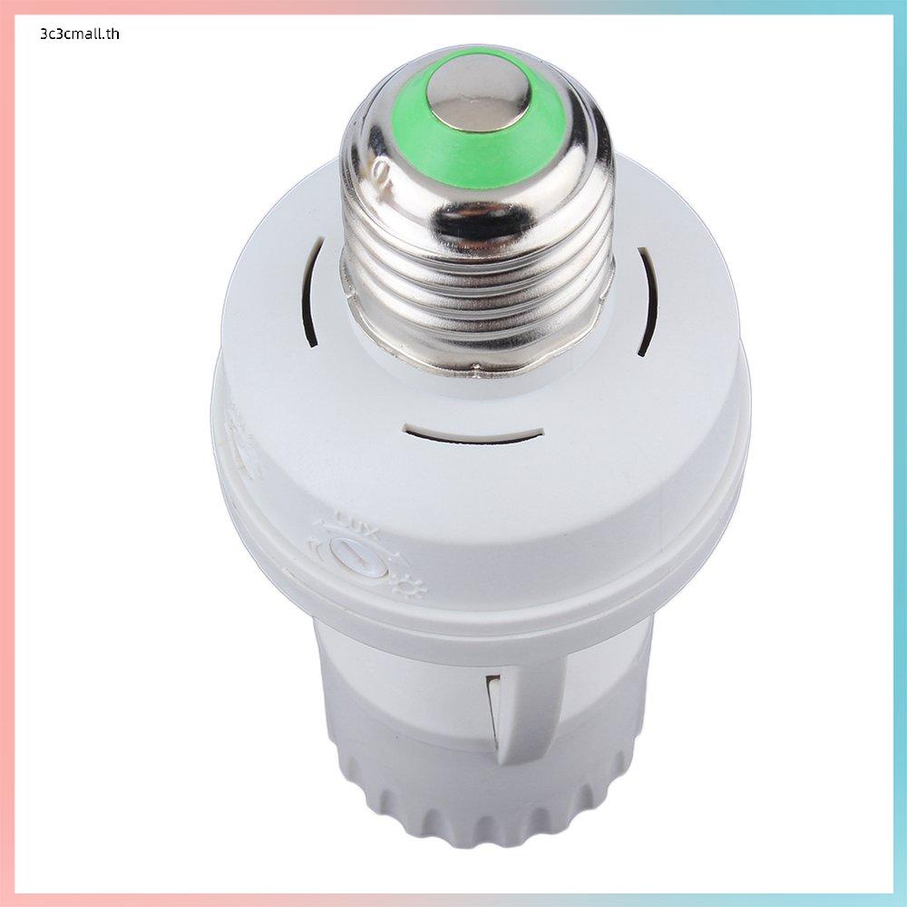 ภาพสินค้าส่วนลดใหญ่ E27 LED Infrared Motion Detection Light Sensor Light Bulb Switch Home จากร้าน 3c3cmall.th บน Shopee ภาพที่ 4