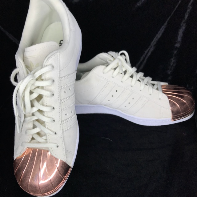 Adidas original superstar 80s metal toe rose gold cheap
