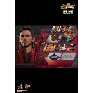 🔥พร้อมส่ง 🔥Hottoys StarLord Infinity War ใหม่ไม่แกะ ของแท้ 100% ลิขสิทธิ์แท้