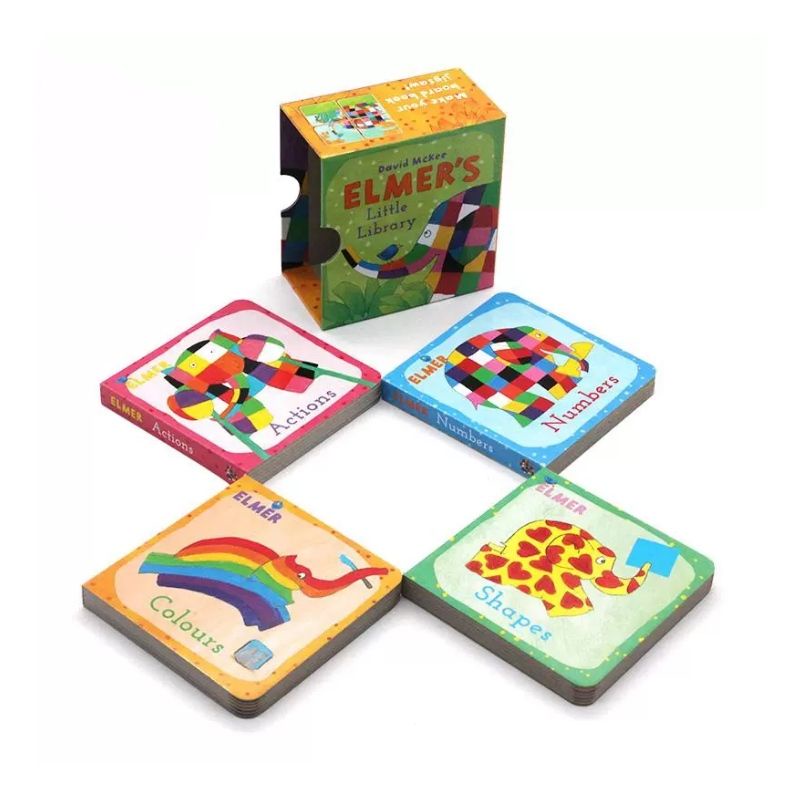 ELMER'S Little Library 4 books in box set (ปกแข็ง พร้อมส่ง) | Shopee ...