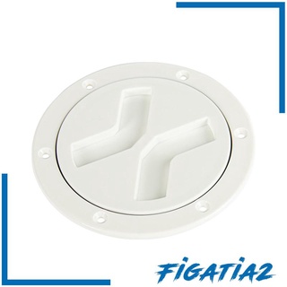 [FIGATIA2] Boat 4 inch Access Port Hatch Cover Out Deck Plate for ABS Material