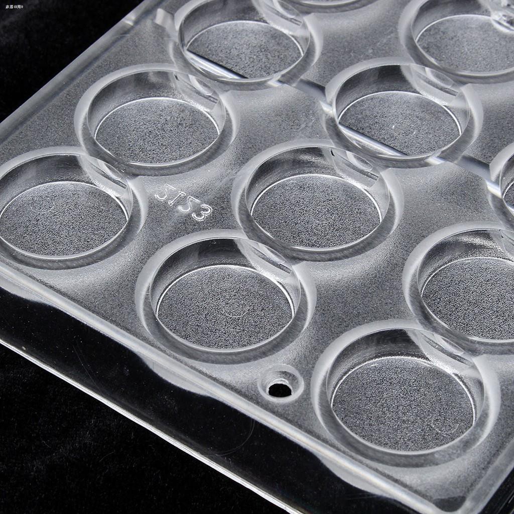 goodd83cdfc6matte-round-shaped-polycarbonate-sweet-candy-mold-24-diy-pc-chocolate-mould-tray