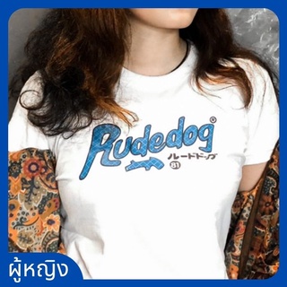 [S-5XL] RUDEDOG​® เสื้อยืดผู้หญิงรุ่น​ | Waffle