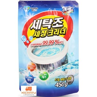 ผงล้างเครื่องซักผเา น้ำยาล้างเครื่องซักผ้า มีสารฆ่าเชื้อ 99.9% ขายดีอันดับ 1 ในเกาหลี