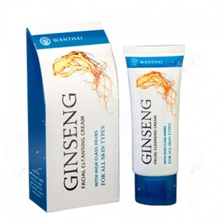 * 🔥โปรค่าส่ง25บาท🔥Wanthai Ginseng Facial cleansing cream 40 g. ครีมล้างหน้าโสมว่านไทย 8850785005323