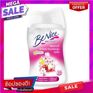 บีไนซ์ ครีมอาบน้ำ กลิ่นมิสทีค ไวท์ ขนาด 90 มล. แพ็ค 6 ขวด ผลิตภัณฑ์ดูแลผิวกาย BeNice Shower Mystic White 90 ml x 6