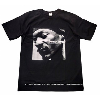 เสื้อยืดโอเวอร์ไซส์เสื้อยืดSNOOPDOGG hiphop rapper เสื้อ snoopdogg t-shirtsS-5XL